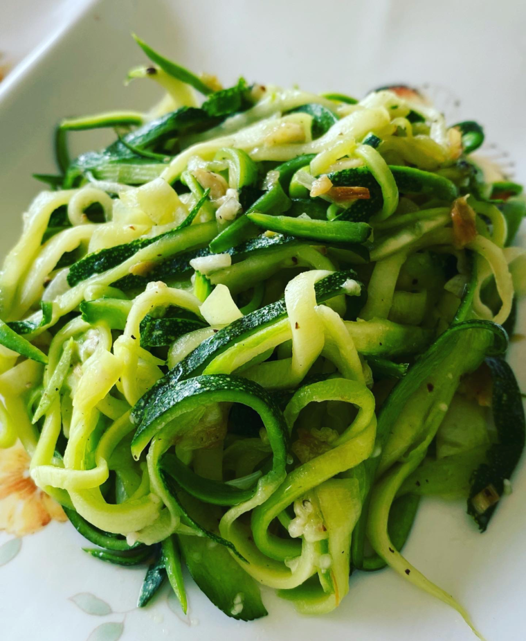 Zucchini aglio e olio